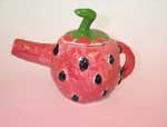 strawberry teapot