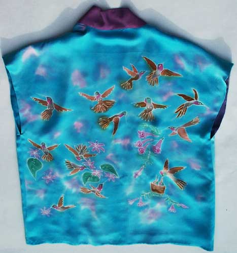 back of hummingbird vest